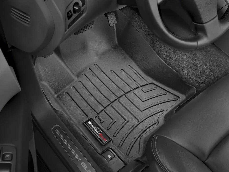 WeatherTech FloorLiner for 2006-2014 Subaru Tribeca - 1st Row, Black - Image 2 of 4