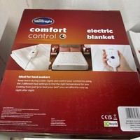 Silentnight Comfort Control Electric Blanket Double Bed Heated Underblanket New