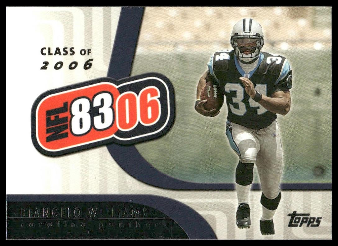 Deangelo Williams 2006 Topps #NFL9 NFL 8306 Carolina Panthers