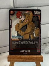 DRAGON BALL SUPER MANGA BOOSTER Android 16 # SB01-002 R FOIL CARD 2025 