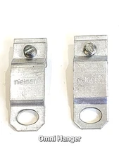 Omni Hanger, Metal Aluminum Frame Hardware, Genuine Nielsen® Brand, 10 Pack