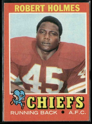 1971 Topps #254 Robert Holmes Rookie