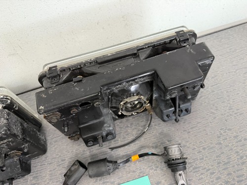 Faros europeos izquierdo y derecho Cadillac Brougham 1990-1992 OEM + 2 juegos de bombillas - Imagen 19 de 24