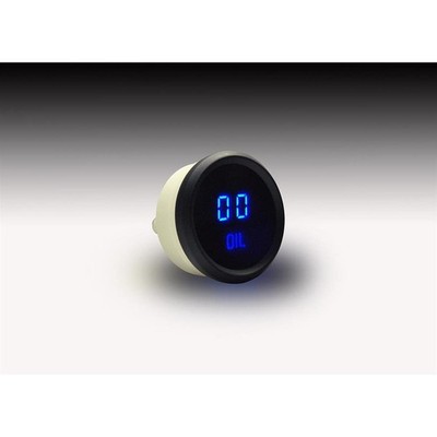 Intellitronix M9114B LED Oil Pressure Gauge, Blue