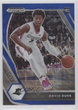 2021-22 Panini Prizm Draft Picks Blue Wave Prizm 83/249 David Duke Jr #44 00gy