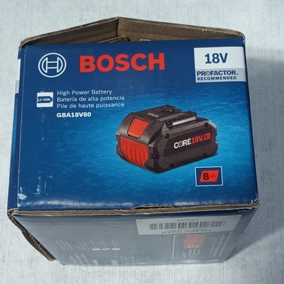 Bosch CORE18V 8Ah High Power Battery (GBA18V80).