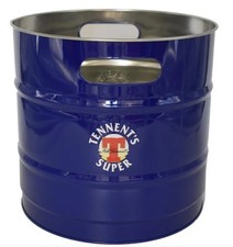 Originale secchiello portaghiaccio in alluminio birra Tennent's ICE BUCKET 