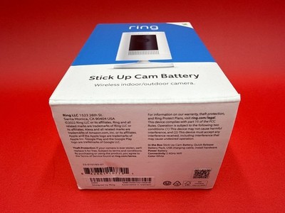 Ring Stick Up Cam Battery HD Security Camera (3rd Generation) with