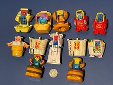 Food Changeables Robot Transformer 1987 1988 2019 McDonald's Toys - USED RARE