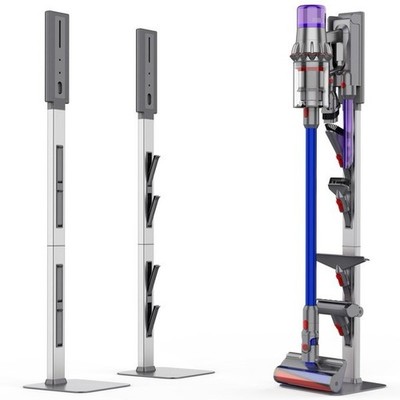Haturi Vacuum Stand, Dyson Vacuum Holder and Metal Storage Bracket, Standing ...