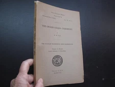 Oráibi Oáqöl Ceremony Voth 1903 McCormick Hopi Expedition 1903 Plates Color
