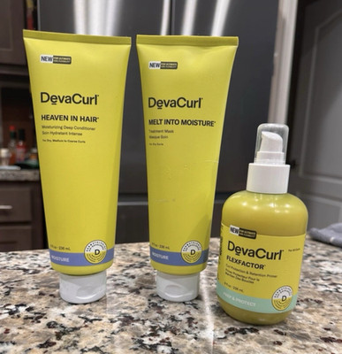 Brand New DevaCurl 3-Piece Curl Care Trio (Unused & Unopened)