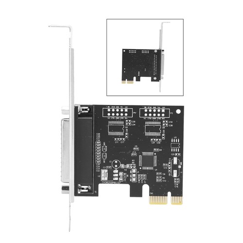 PCI Express Card 25-Pin PCIe Parallel Expansion Board For Desktop Computer Pr FY - Afbeelding 12 van 22