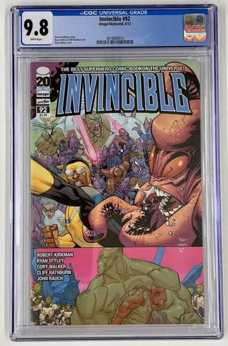 INVINCIBLE #92 - CGC 9.8 - 06/2012