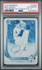 2025 Bowman Roki Sasaki Cyan Printing Plate Rookie 1/1 PSA Dodgers