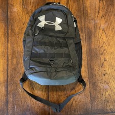 Zaino Under Armour nero e argento Storm
