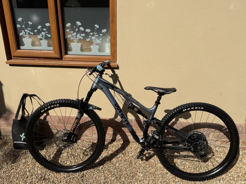 Whyte T-140 S Full-Suspension Trail Bike Rockshox, Shimano 11-Speed, Medium 2024