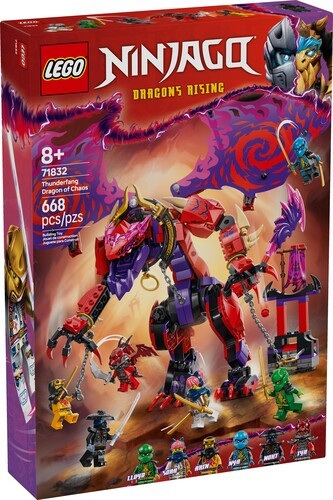 LEGO® NINJAGO® Thunderfang Dragon of Chaos 71832 [New Toy] Brick