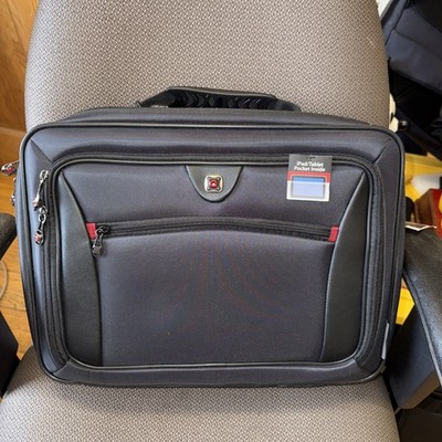 Swissgear The Jasper Laptop Travel Bag Case Wenger Black NWT Slight Damage READ