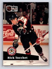 1991-92 Pro Set - Rick Tocchet #311 Philadelphia Flyers Hockey Card