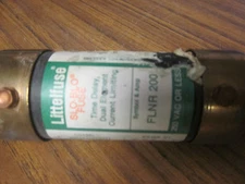 * LITTELFUSE SLO-BLO FUSE FLNR 200 TIME DELAY,DUAL ELEMENT   .......YF-374