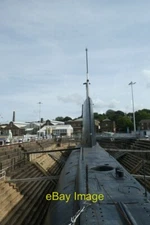 Photo 6x4 Boarding HMS Ocelot The Oberon class submarine in No.3 Dry Dock c2021