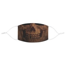 Skull Skeleton Jack-O-Lantern Pumpkin Halloween Horror Fabric Face Mask