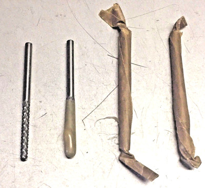 Irwin Dremel Type # 562 Carbide, 1/8'', Rotozip,25 Pcs,Wall Tile,Cement Board,New