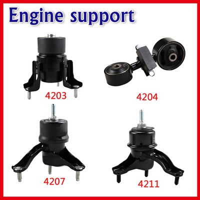 For 02-06 Toyota Camry 2.4L Engine Motor /& Trans Mount Set 4PCS w// Auto Trans