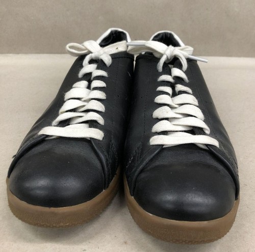 Coach Aurora Damen-Sneaker Größe 8,5 Schwarz Weiß Leder Mode Logo A9321 - Bild 2 von 7