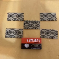 5 Double Edge Razor Blades, Croma Stabil Premium Stainless