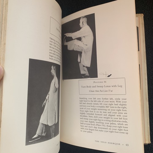 T’ai-Chi Martial Arts Book by Man-ch’ing and Smith 1971 8th Printing Vintage - Picture 16 of 21