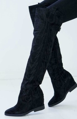 ash over knee boots