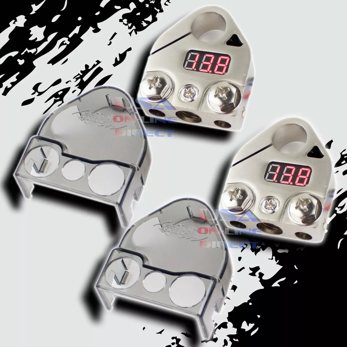 Amp outlet battery terminal
