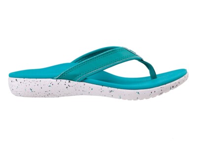 Spenco Yumi Nuevo Speckled Women's Orthotic Sandal Teal