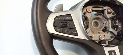 BMW OEM M Sport steering wheel shift pads Heater 9882623 vin 