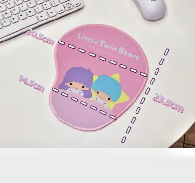 Sanrio Little Twin Star Mauspad Rutschfeste Matte Gaming Computer Schreibtisch Matte