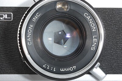CANON Canonet QL17 Film Camera 40mm f/1.7 Lens [Exc+++++