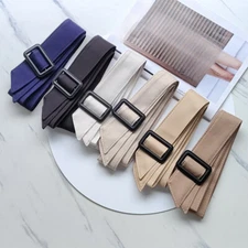 Waist Belt Waistband Buckle Replacement for Decorated Trench Overcoat Coat