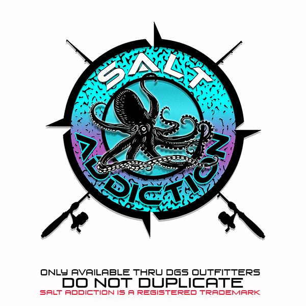 Salt Addiction t shirt long sleeve microfiber saltwater fishing uv 50+ Octopus
Opens in a new window