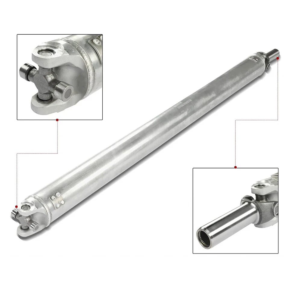 Rear Aluminum Drive Shaft Assembly For 2003-2005 Chevrolet Silverado 2500 HD - Image 3 of 4