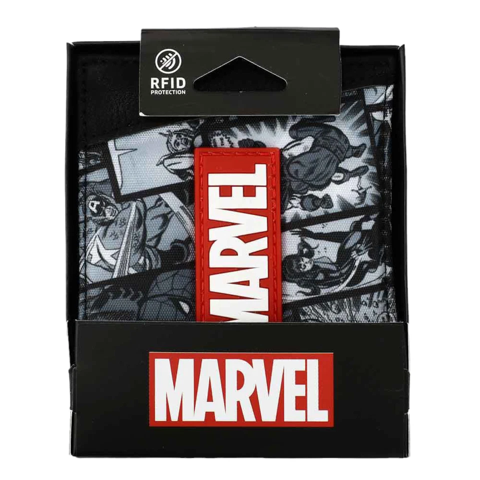 Bioworld Marvel Comics Superheroes Men's Bi-Fold Wallet - Image 4 of 4