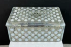 Vintage Fenton Opalescent Hobnail Glass Trinket Dish