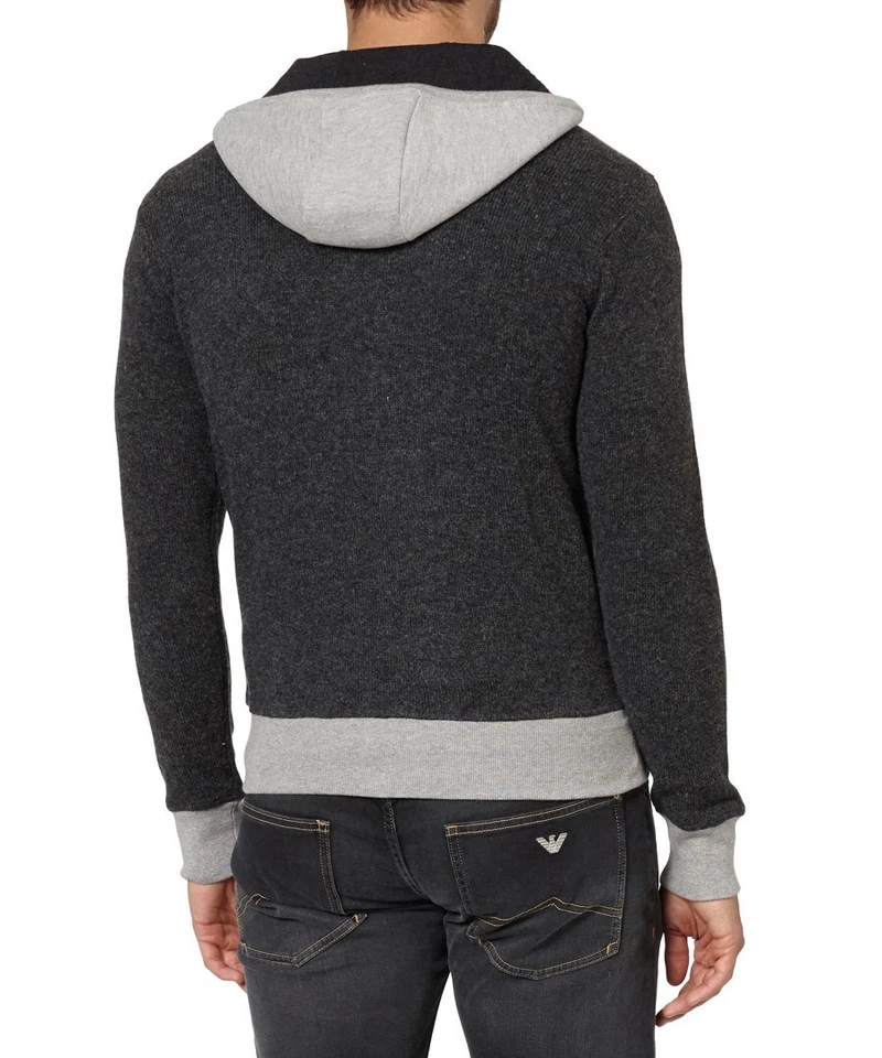 Sudadera con Capucha Armani Para Hombre Talla S Sudadera con Cremallera Regalo para Él Nueva Foto 3 de 4