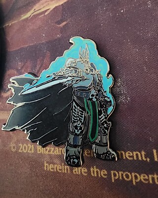 Blizzard Pin Series 1 - Arthas Lich King - Blizzcon Exclusive - RARE! Warcraft 