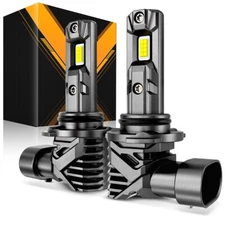 AUXBEAM 9006 LED Headlight Bulb Conversion Kit Low Beam Bright 6500K CANBUS 1:1