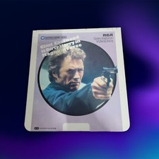 Clint Eastwood Magnum Force Dirty Harry CED Videodisc Hal Holbrook SelectaVision