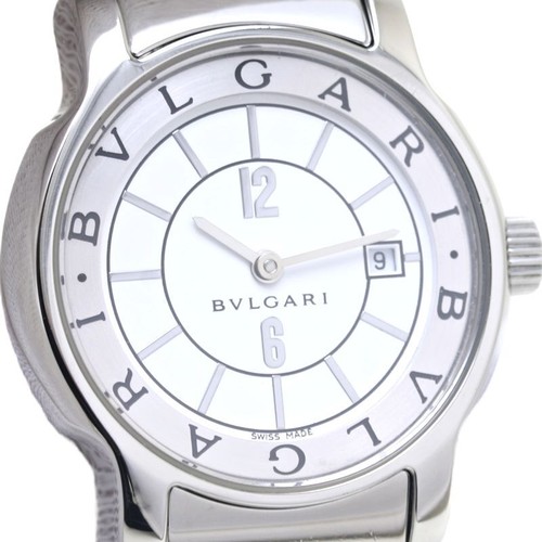 Reloj Mujer BVLGARI Solotempo ST29WSSD Modelo Antiguo /130127 - Imagen 5 de 10