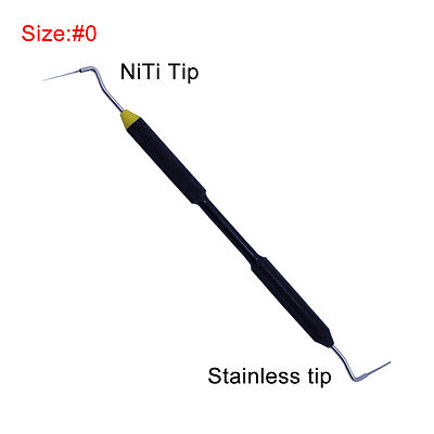 Spinatori Endodontici Spinatore/Plugger Manuale Endodontico SybronEndo Buchanan - Set Da 3 Punte (0#, 1#, 2#) Per Otturazione Canali Spinatore Manuale AZDENT - Foto 5