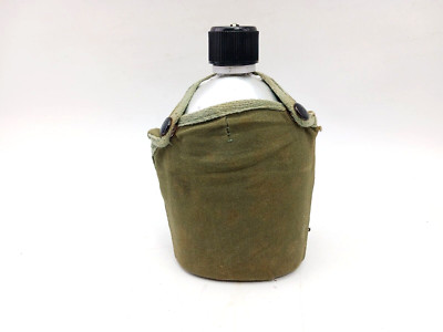 Herbertz canteen aluminium bottle with fabric sleeve height approx. 19 cm 900 ml, 200 g